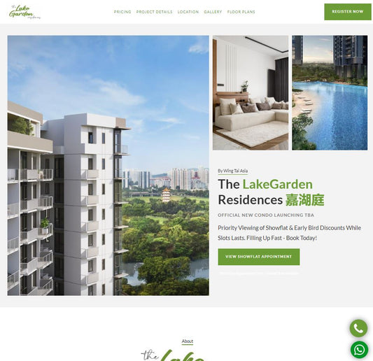 The LakeGarden Residences (3-Month Campaign)