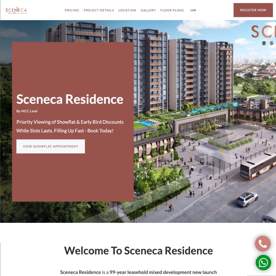 Sceneca Residence (3-Month Campaign)